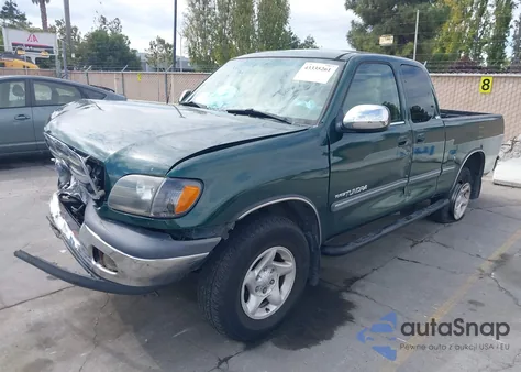 2002 Toyota Tundra Sr5 V8 from USA, damaged, VIN 5TBRT34112S302652